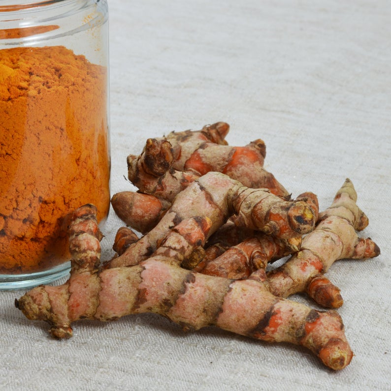 Handmade Turmeric Face & Body Exfoliating Scrub, Sugar Scrub, Moisturizing Scrub, Uplifting Scent