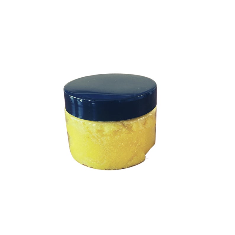 Handmade Turmeric Face & Body Exfoliating Scrub, Sugar Scrub, Moisturizing Scrub, Uplifting Scent